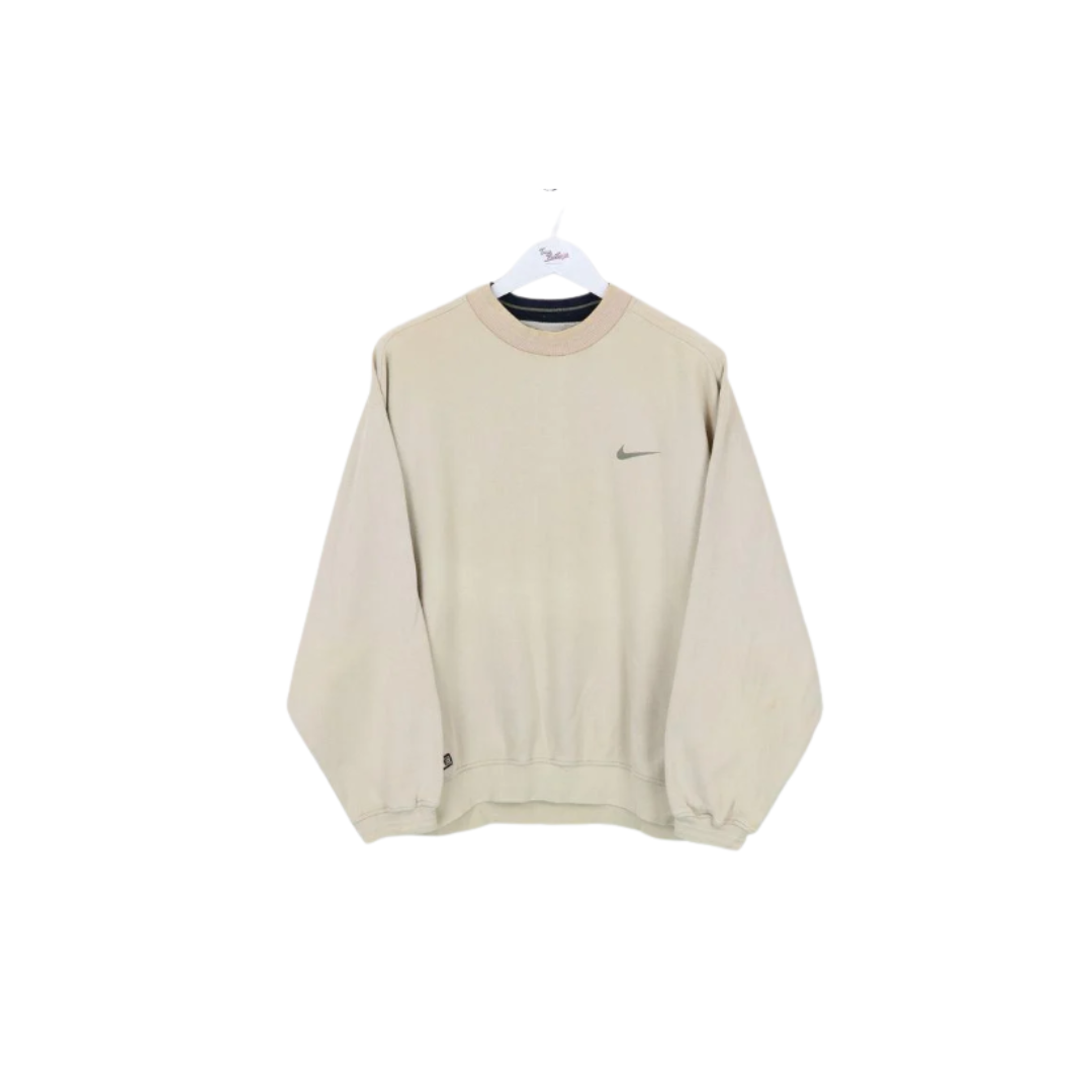 Beige Crewneck Sweatshirt